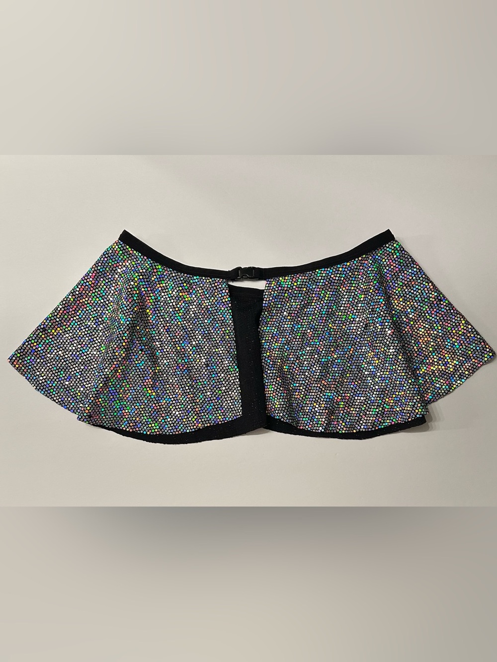 Sequin Mini Buckle Skirt